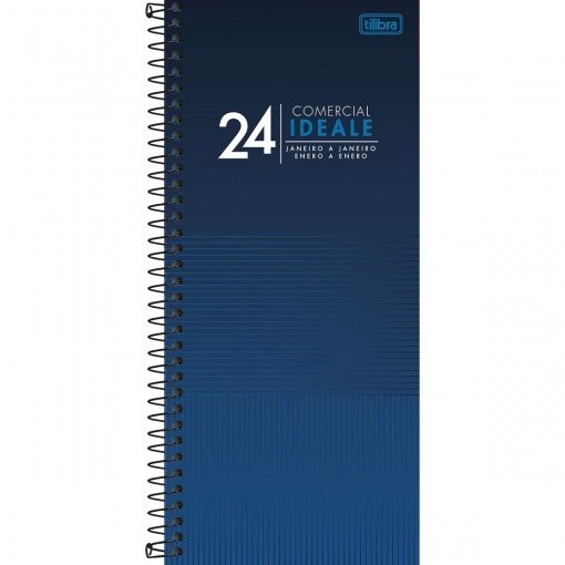 Agenda Espiral Comercial Ideale 2025 - Organização perfeita para seu dia a dia