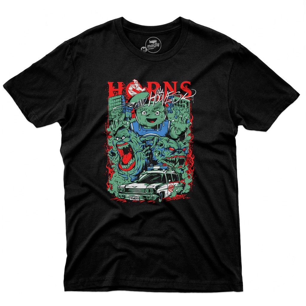 Camiseta Masculina Caça Fantasma and Hoove