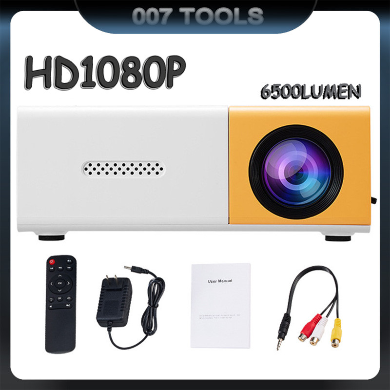 Projetor De Escritório Doméstico HD1080P Mini Projetor 3D