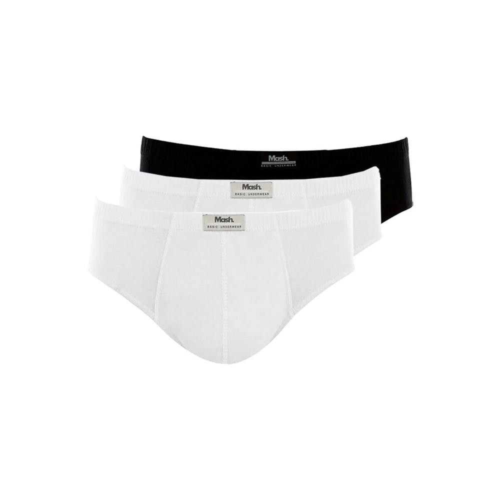 Kit com 3 Cuecas Slip Mash 074.58 Colorido em Oferta na Shopee
