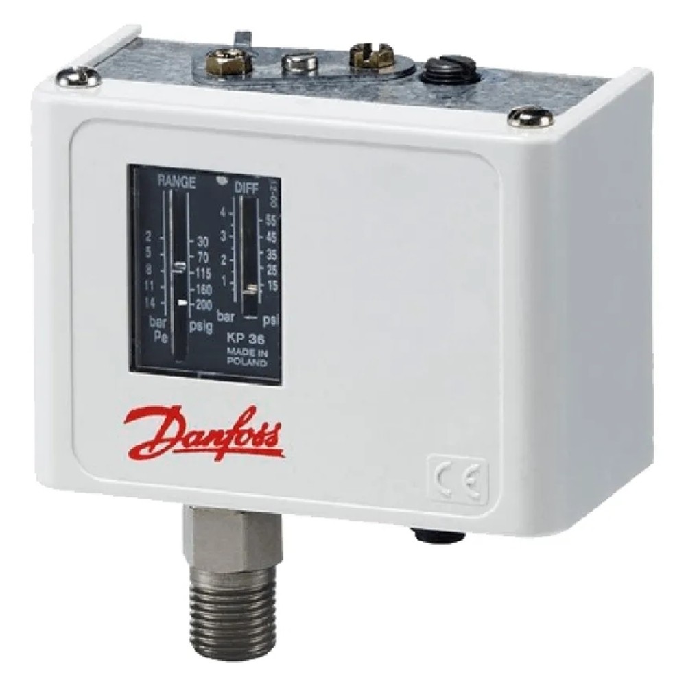Pressostato Automático Danfoss Kpi 35 0.4 a 1.5 Bar
