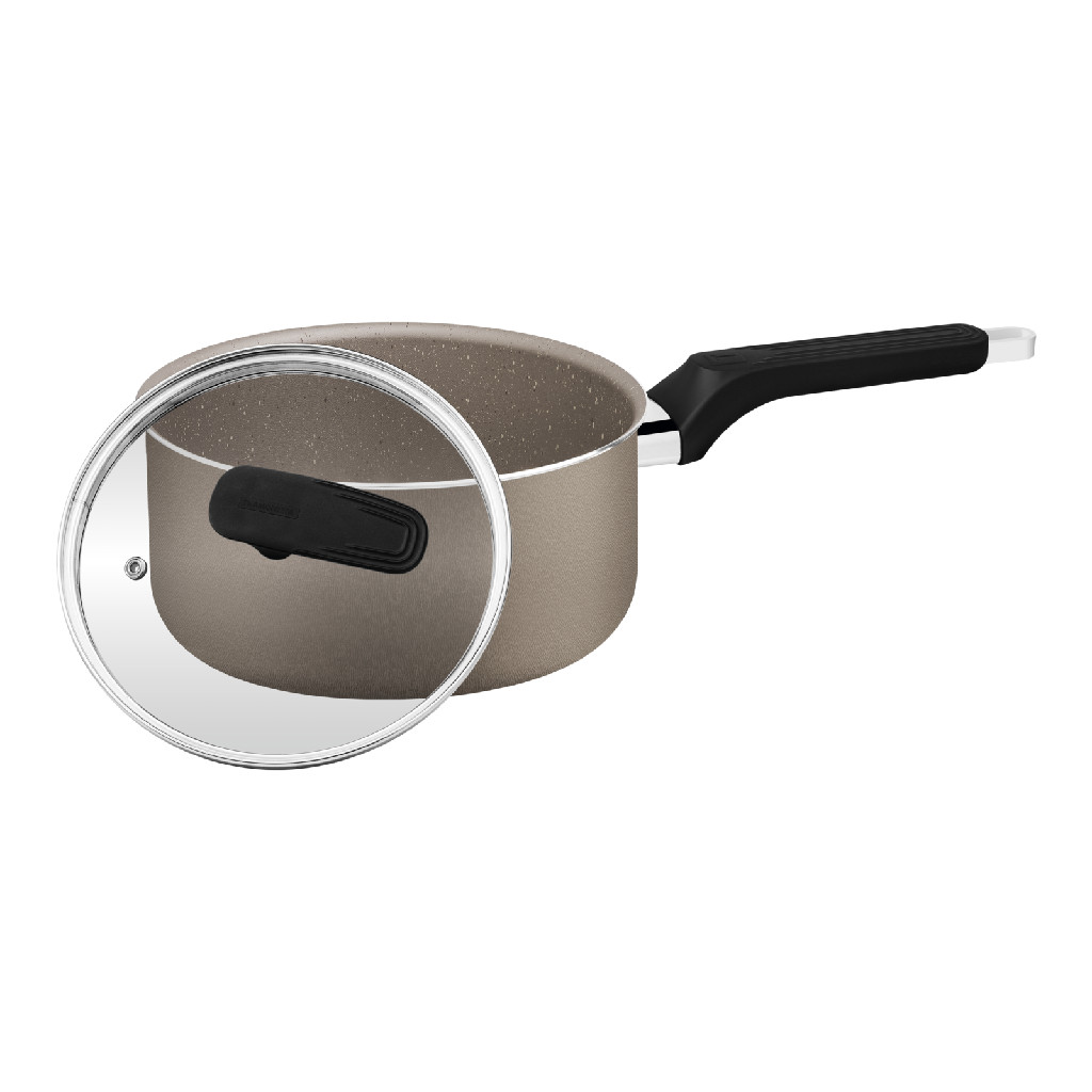 Panela Tramontina Milazzo starflon Max Amêndoa 18cm