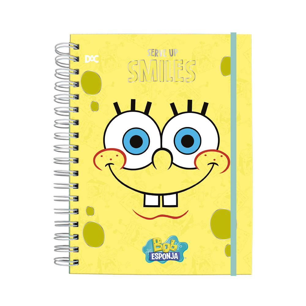 Caderno Smart Universitário Bob Esponja | Dac