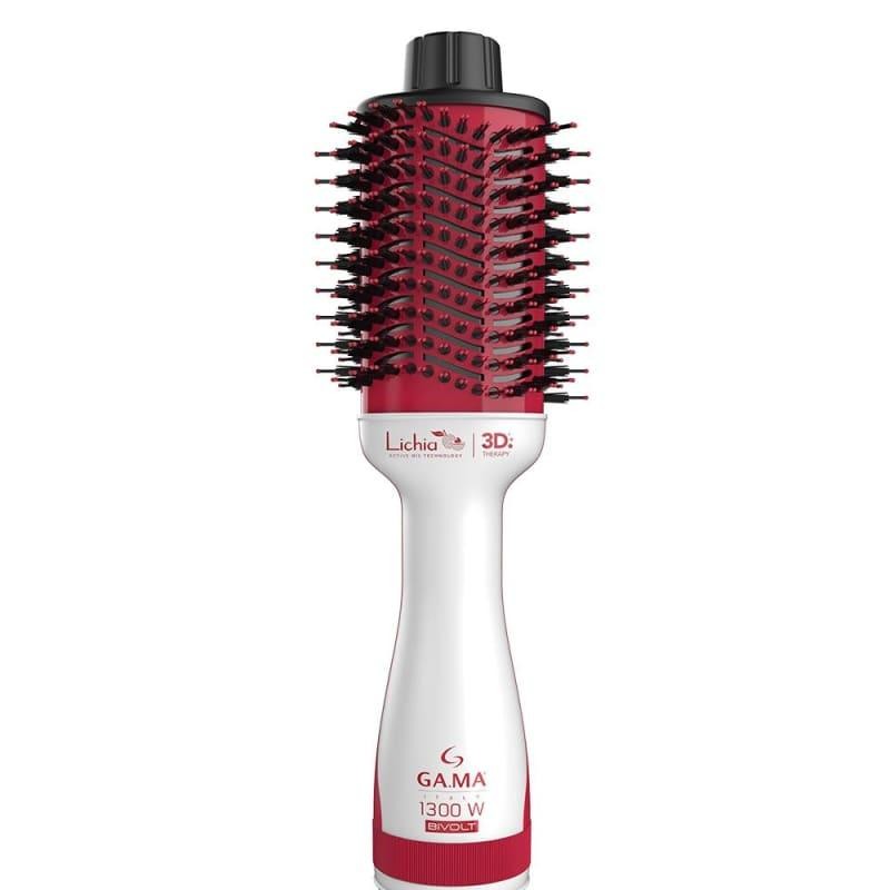 Escova Secadora Lichia 3d 1300w Gama Italy Bivolt