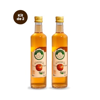 Kit 2 Vinagre Orgânico de Maçã 500ml - São Francisco em Oferta na Shopee