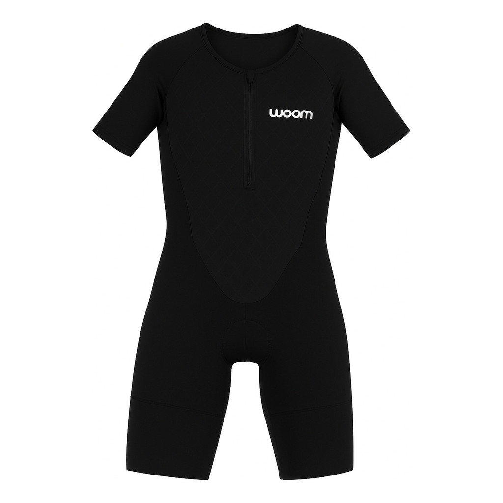Macaquinho Triathlon Woom Carbon Storm Black Masculino 2023