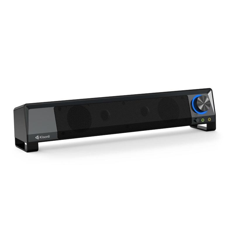 Caixa de Som Kisonli Vibestrike X2, 6W, USB, Preto, VBS-X2-BL12 - Audio