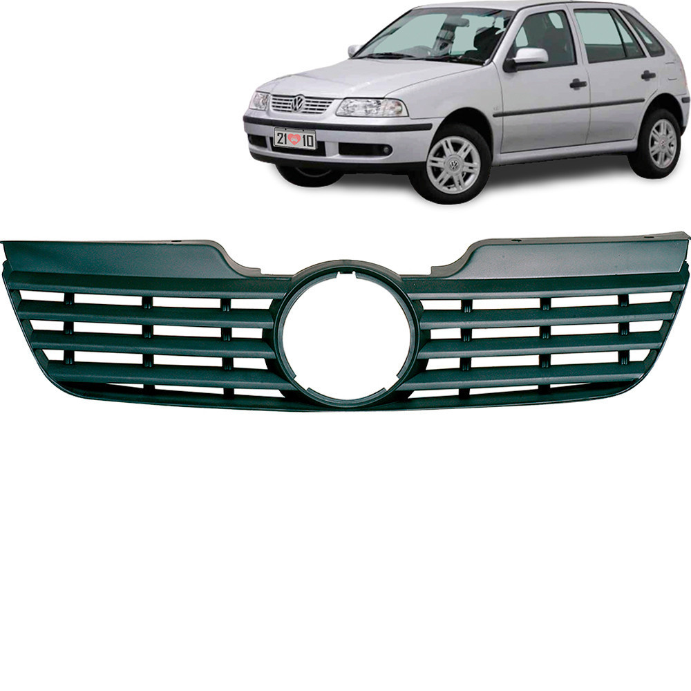Grade Gol Saveiro G3 99 00 01 02 Preta Plástico