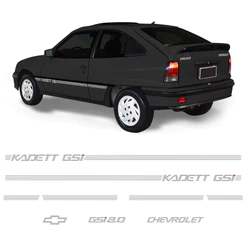 Faixa Kadett Gsi 2.0 1992 Ate 1998 Adesivo Cinza Chevrolet