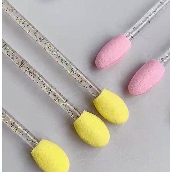 ANA1108 KIT Pincéis De Cabeça Dupla Maquiagem Descartáveis Máscara Aplicador De Pestanas Spoilers Cosméticos · foto 2