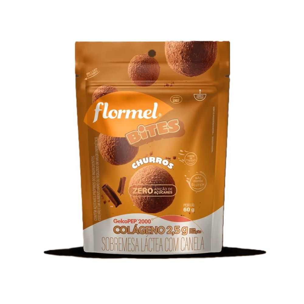 Flormel - Bites De Churros 60G em Oferta na Shopee