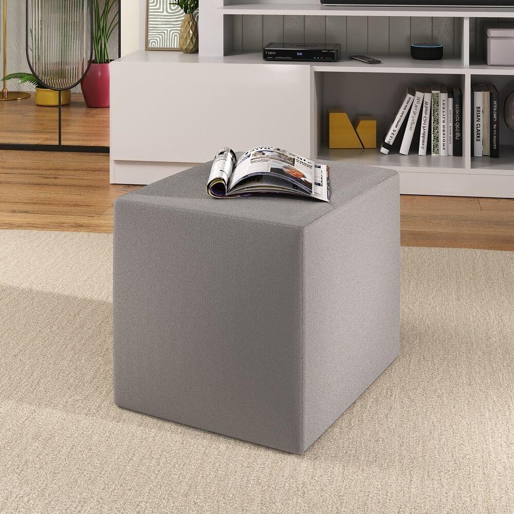 Puff Quadrado 33x41x33cm Multimóveis EX5000 em Oferta na Shopee