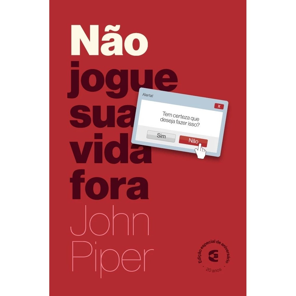 Não Jogue sua Vida Fora | John Piper em Oferta na Shopee