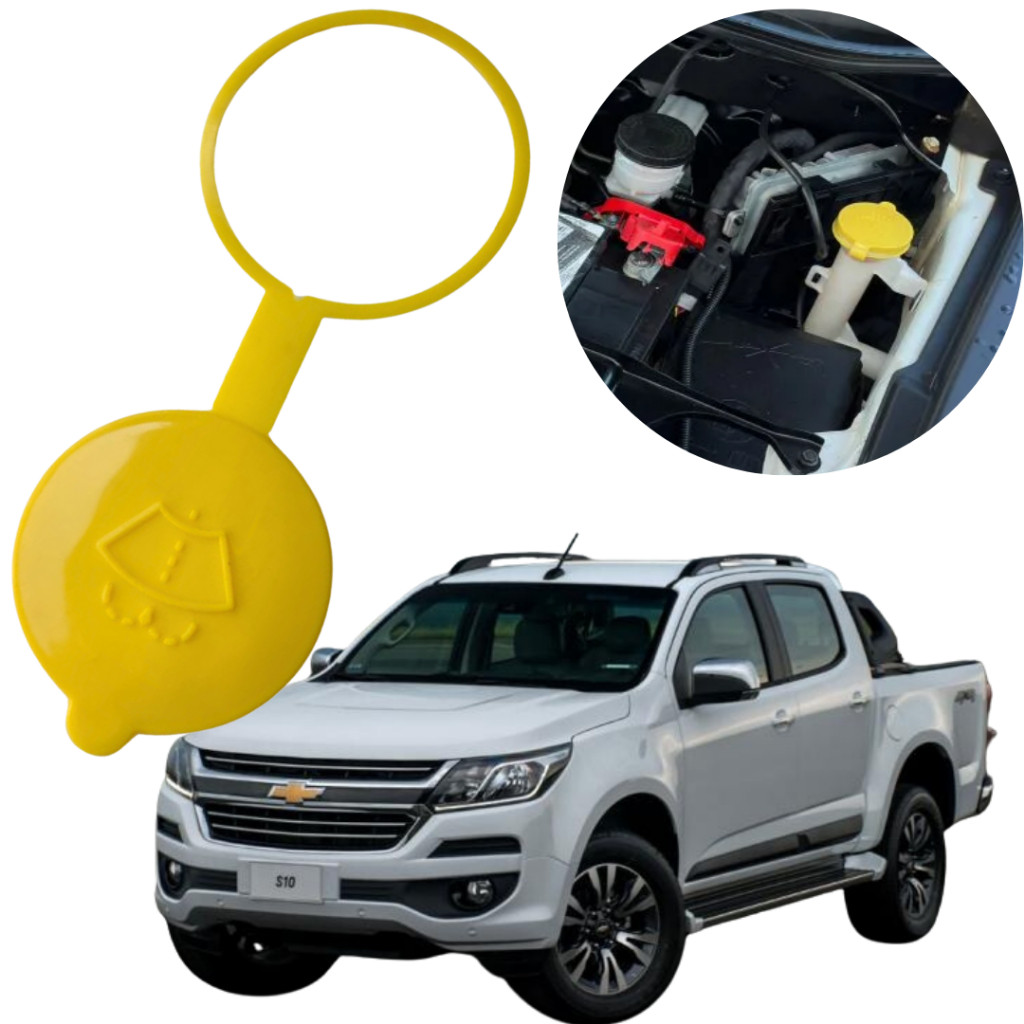 Tampa Reservario Agua Esguicho do Parabrisa Chevrolet S10  2012 2013 2014 2015 2016 2017 2018 2019 2020 2021  Gm94772196