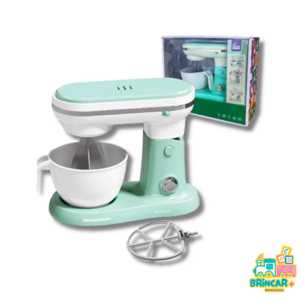 Batedeira Infantil Mini Cozinha Funciona de Verdade Chef de Cozinha