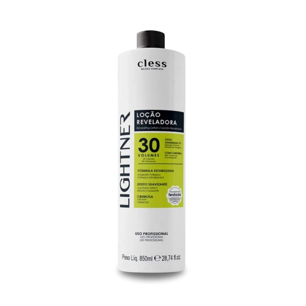 Água Oxigenada Lightner 30 Volumes 850ml Cless