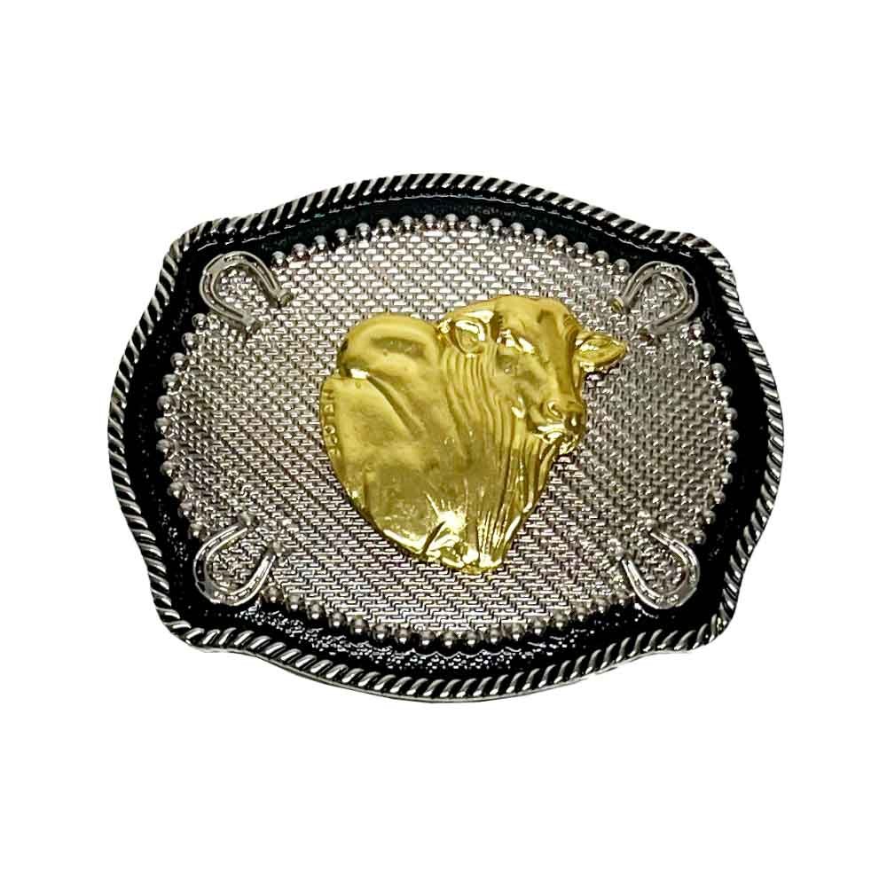 Fivela Country Masculina Boi Nelore Oklahoma Country