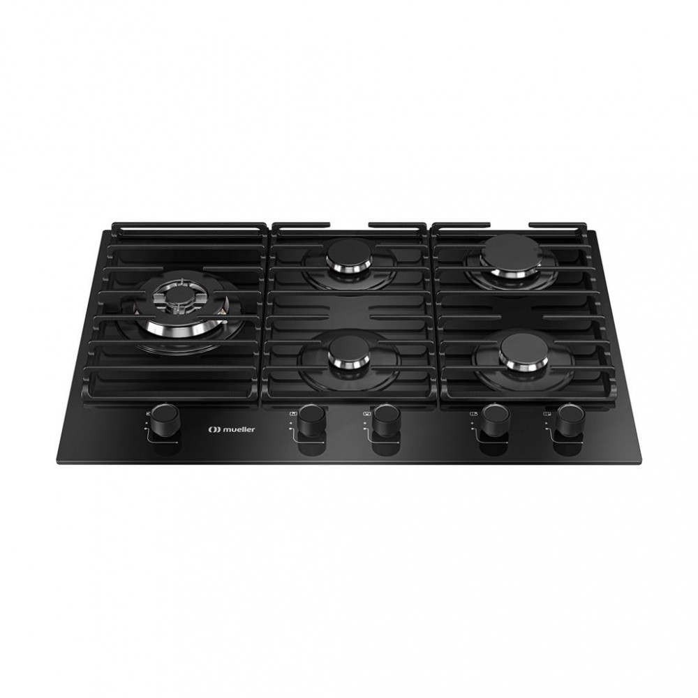 Cooktop 5 Bocas Tripla Chama MCG5BM Mueller em Oferta na Shopee