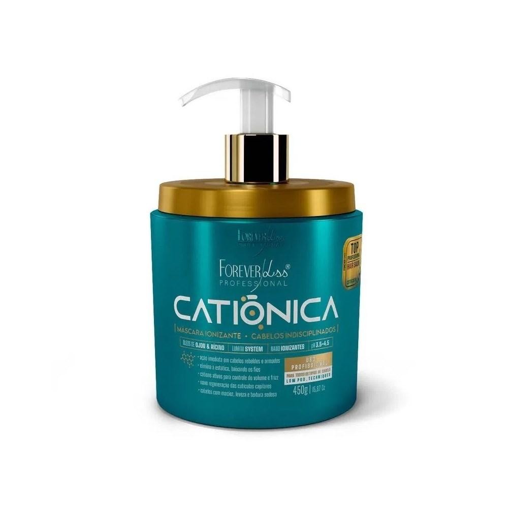 Forever Liss Catiônica Máscara 450g em Oferta na Shopee