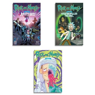 Combo Quadrinhos Rick and Morty - Coleção com 3 Quadrinhos em Oferta na Shopee