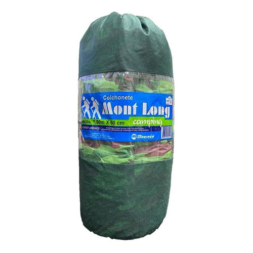 Colchonete Solteiro Grande para Camping + Sacola Verde em Oferta na Shopee