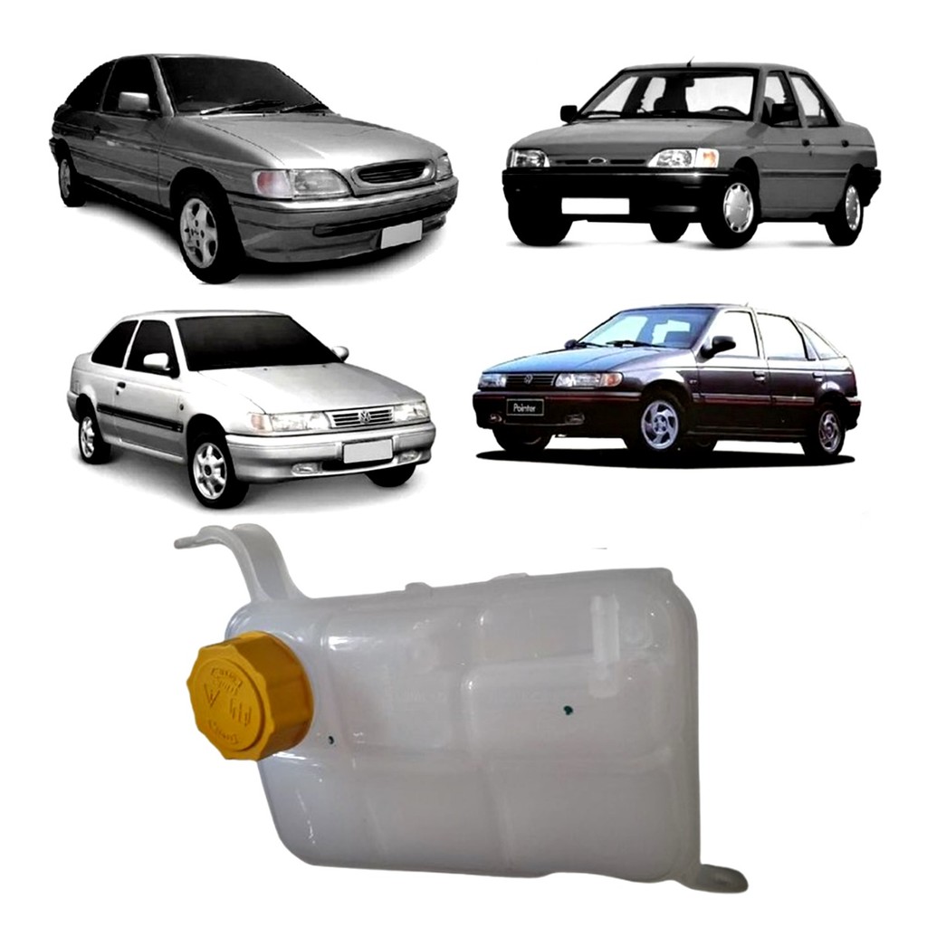 Reservatorio Agua Radiador Escort Zetec 2 Bicos Com Tampa em Oferta na Shopee