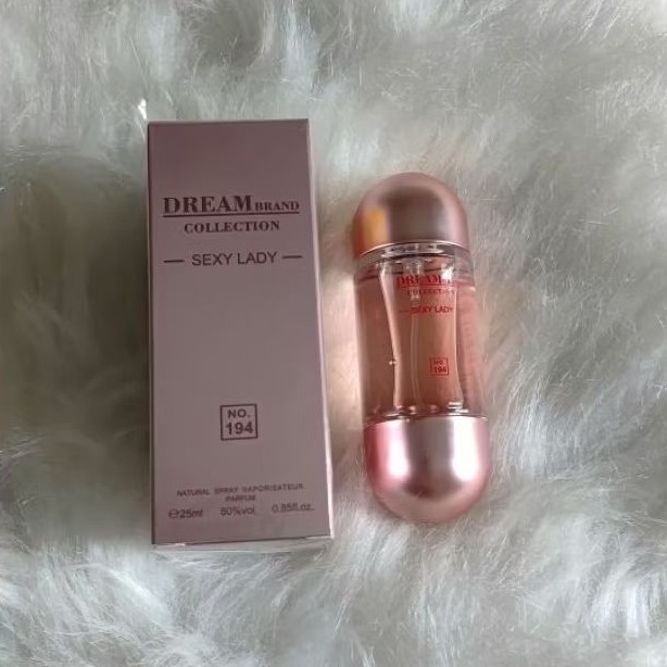 Dream Brand Coleção N°194 - Eau de Parfum Feminino com Notas de Coco e Frutas Tropicais, Longa Duração (25ml) em Oferta na Shopee