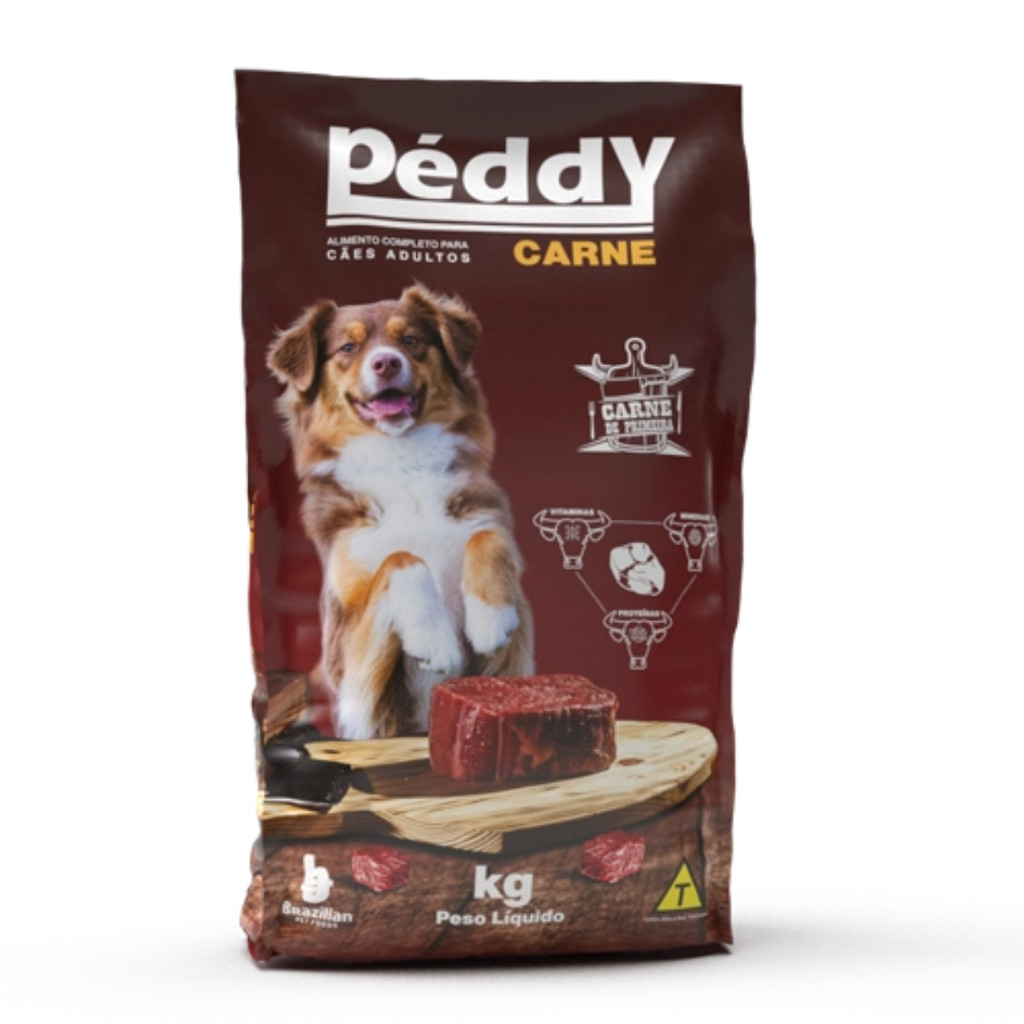 Ração Péddy Para Cães Adultos Carne 15 Kg em Oferta na Shopee