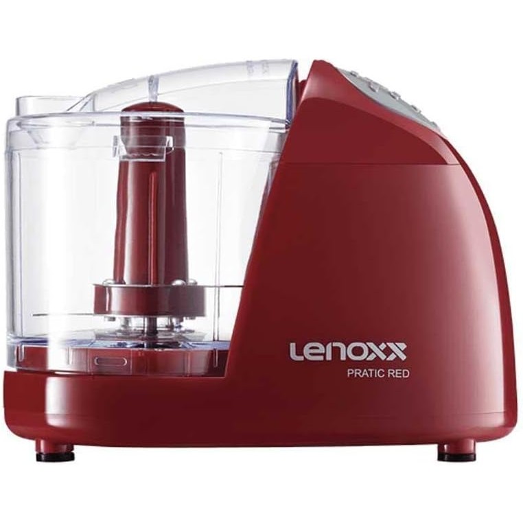 Mini Processador Lenoxx PMP435 Pratic Red 100W 350ml Lâmina Dupla Vermelho 127V em Oferta na Shopee
