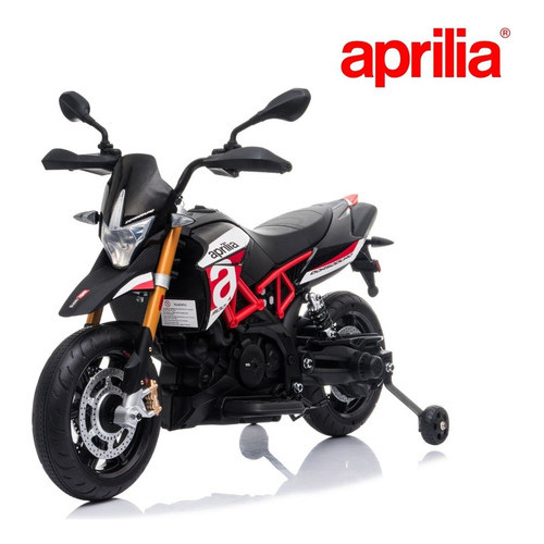 Mini Motinha Elétrica Infantil Moto Importway Aprilia Dorsoduro 900 12v Luz Som Até 25kg Vermelha
