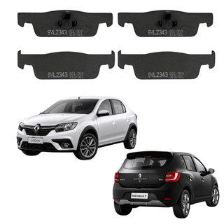 PASTILHA DE FREIO DIANTEIRA RENAULT LOGAN E SANDERO 1.0 E 1.6 2014 EM DIANTE em Oferta na Shopee