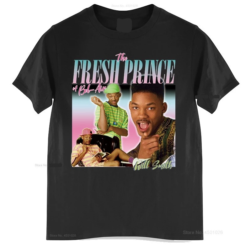 Camisa Camiseta Básica Will Smith Fresh Prince Bel Air Maluco No Pedaço 100% Algodão Envio Rápido