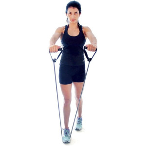 Corda Elástica Elástico De Academia Extensor Fitness Faixa De Resistência Treinamento Funcional Alongamento
