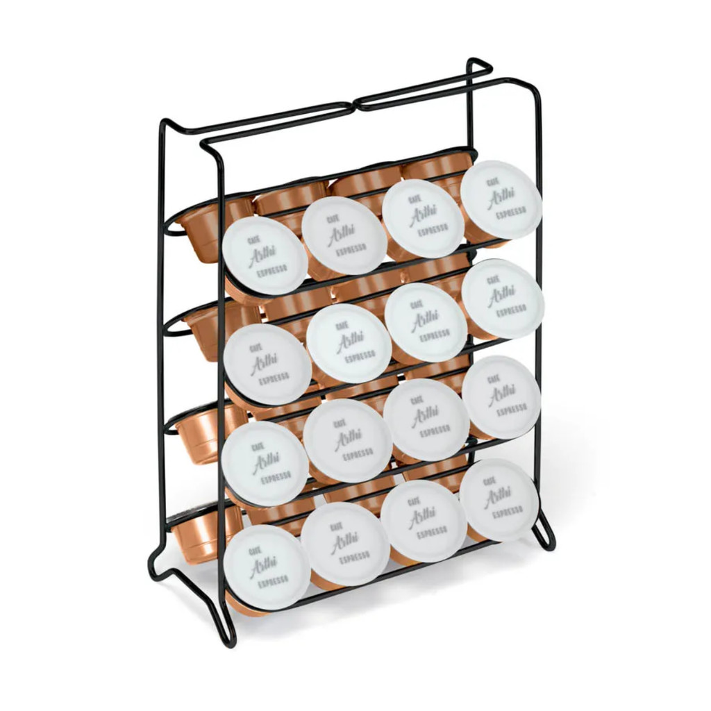 Suporte Porta 32 Cápsulas Organizador Café Três Corações Dolce Gusto Bancada Reforçado