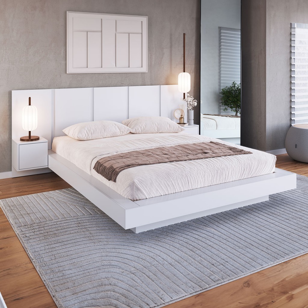 Cama Queen Zurique 2 Portas - Home & Living
