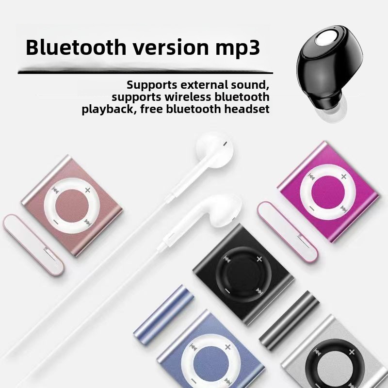  External mp3 Bluetooth Version Music Player English Walkman Portable Mini Small Student Edition L9CZ