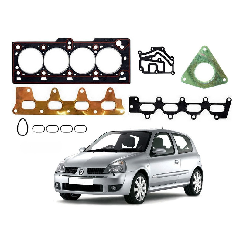 Jogo Junta Cabeçote Clio 1.6 16v 2003 A 2009