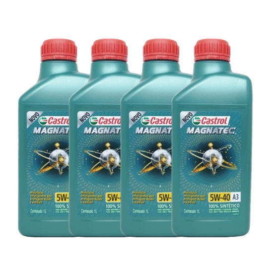 Kit troca de Óleo Kombi 2010-2014 Castrol Magnatec 5w40 A3/B4 Stop-Start