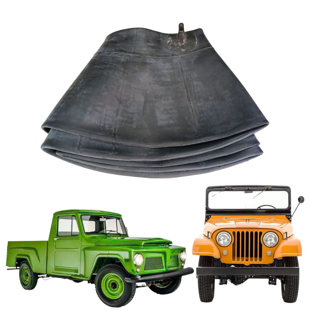 Camara De Ar Jeep F75 Ford Willys Pneu Militar 750x16