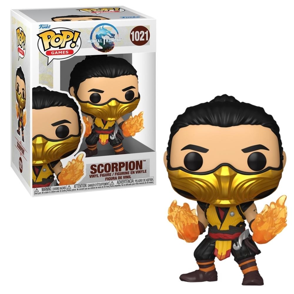 Boneco Funko Pop! Mortal Kombat - Scorpion - Hobbies & Collections
