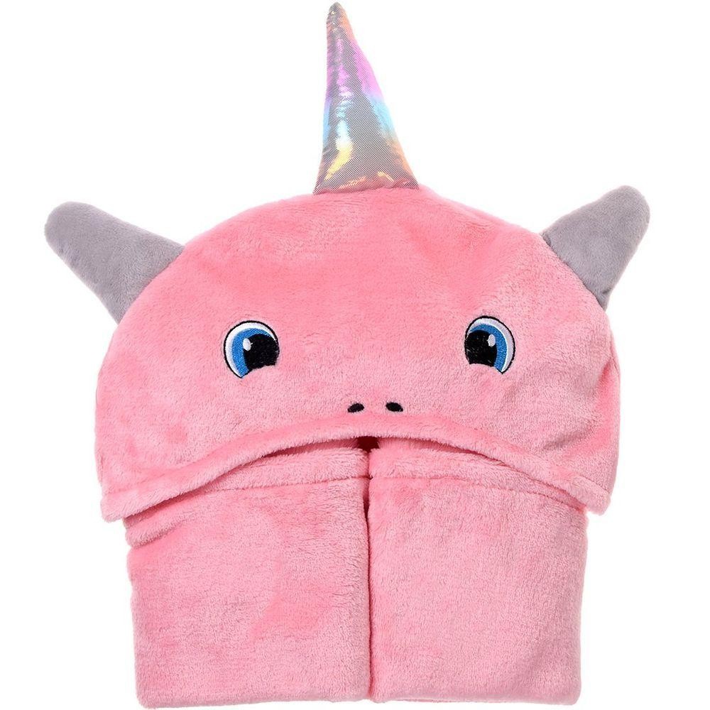 Manta Capuz Bebê Funny Toque Aveludado 70X70 - Home & Living