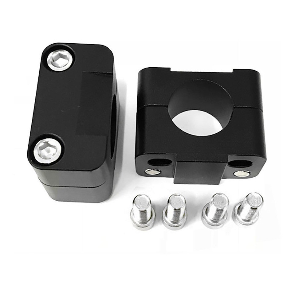 Adaptador Alongador Riser Guidao Fat Bar Moto 28mm
