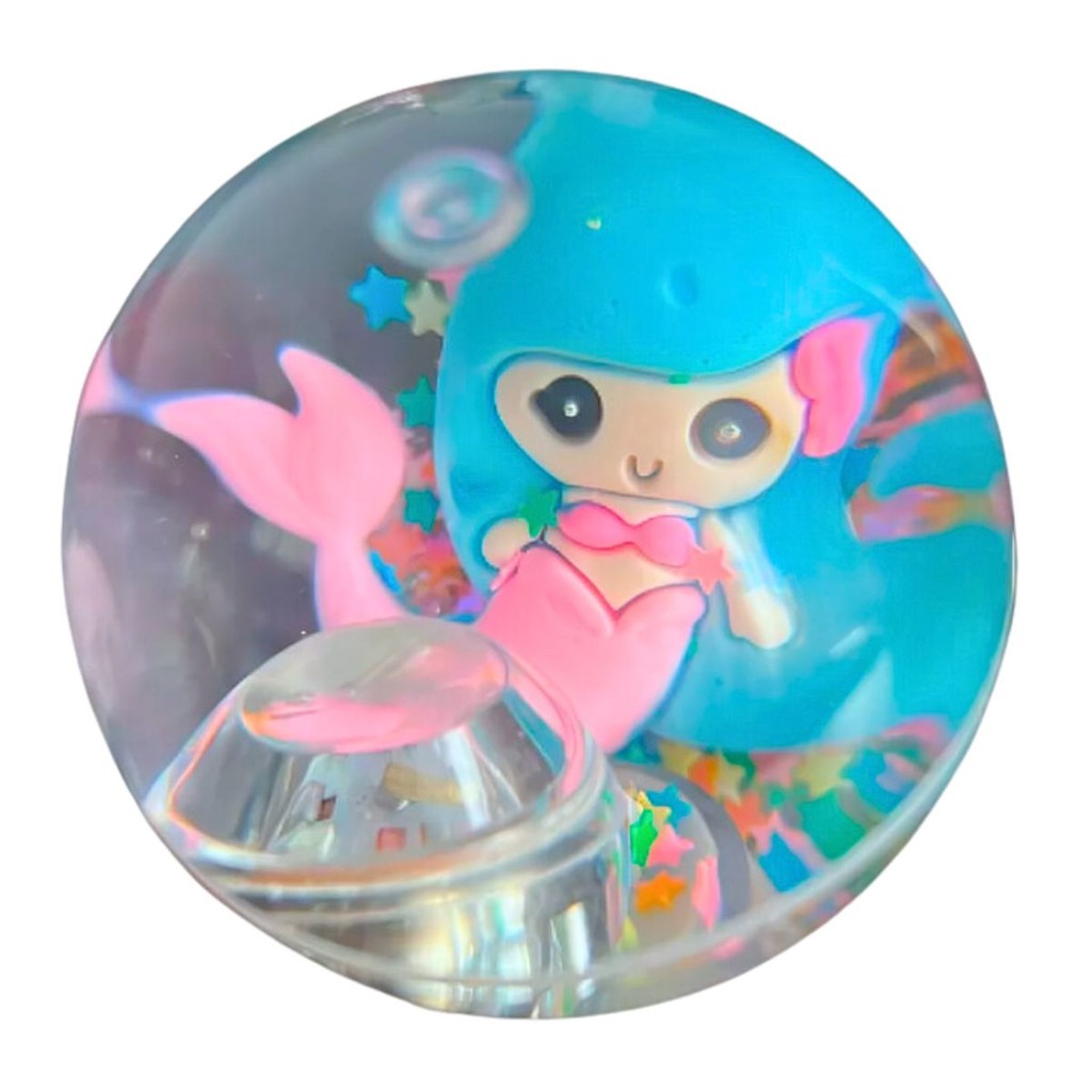 Brinquedo Bolinha de Gel Com Led Sereia Bola Divertida Sortido - Castela