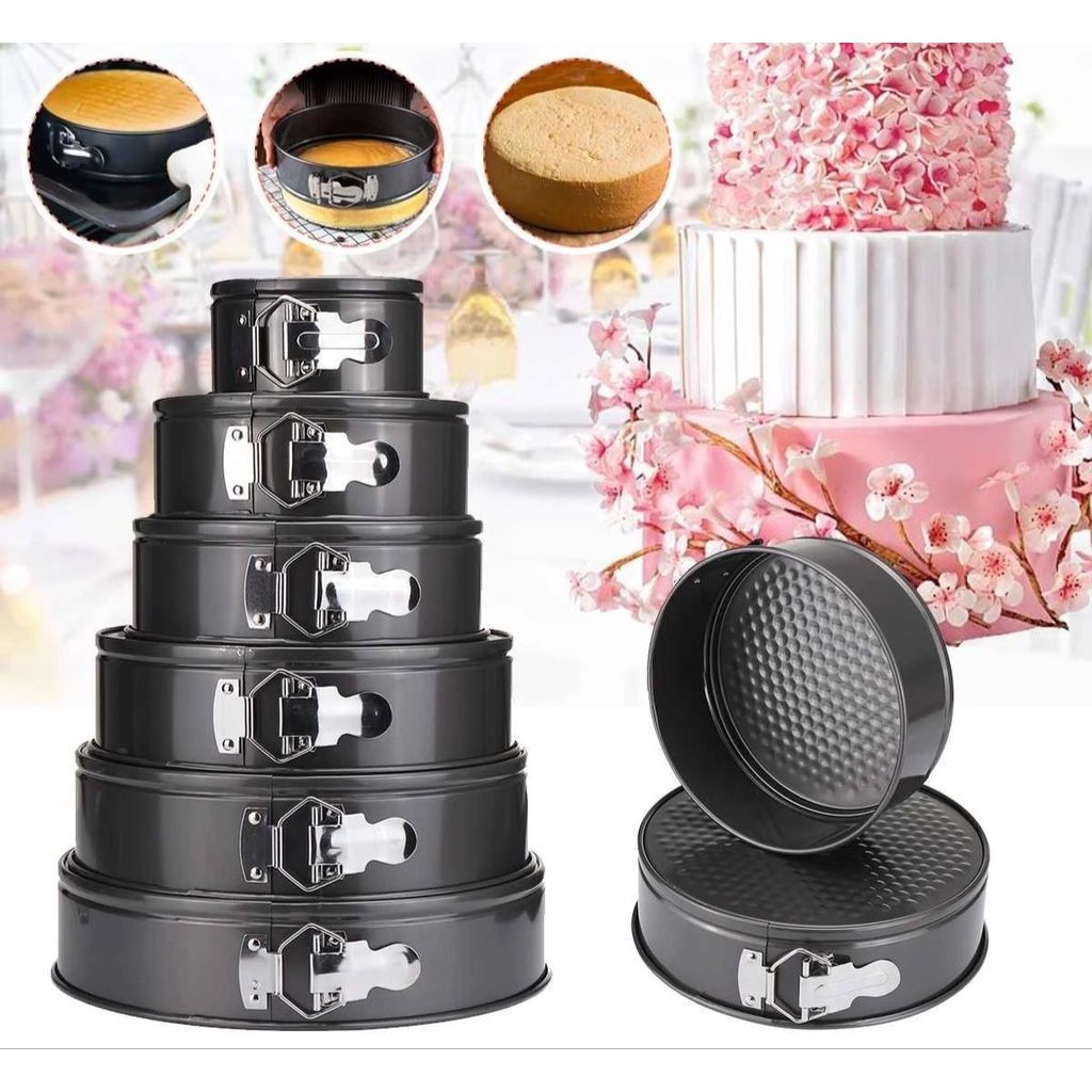 Kit 6 Formas C/ Fundo Removível Antiaderente Aço Carbono Para Bolo Torta - BINGO em Oferta na Shopee