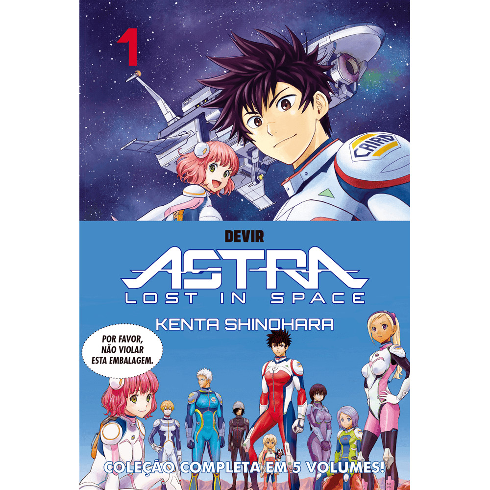Mangá - PACK ASTRA LOST IN SPACE - Coleção completa - Novo/Lacrado