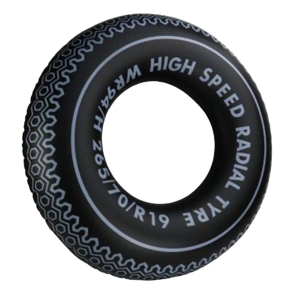 Boia Pneu Inflável 90cm Adulto Gigante para Piscina Praia Verão Diversão Resistente Envio Imediato