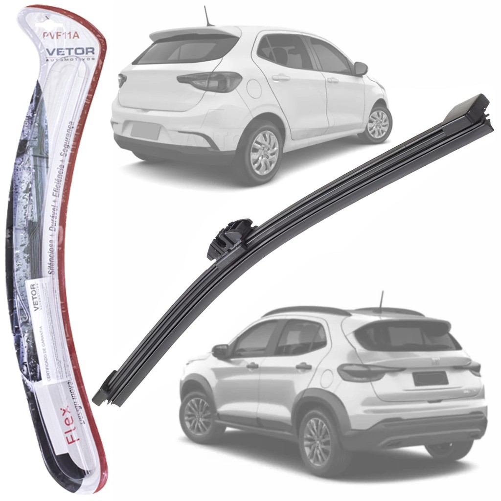 Palheta Limpador Traseiro Original Argo Pulse 2018 Em Diante