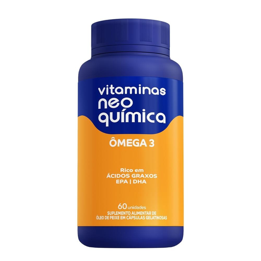OMEGA 3 NEO QUIMICA COM 60 CAPSULAS em Oferta na Shopee