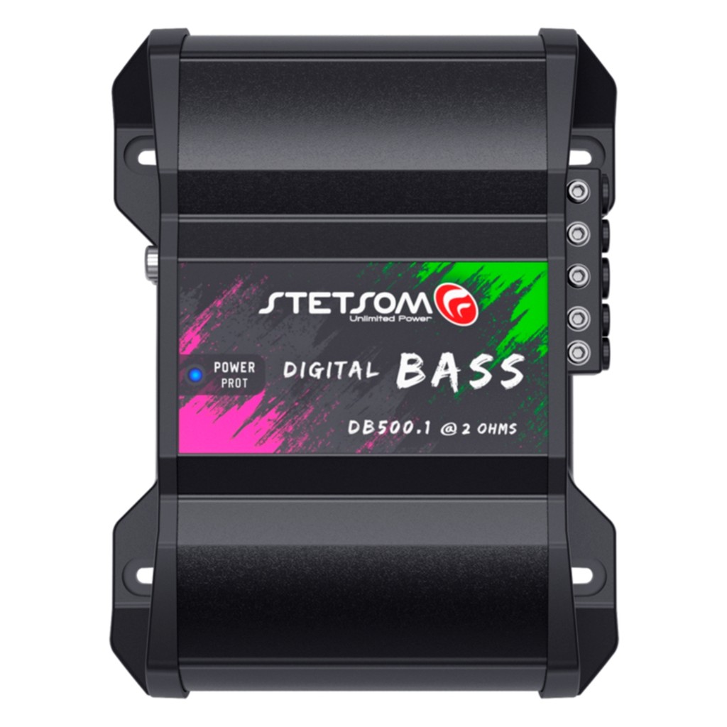 Modulo Amplificador Stetsom Db500 500w 1 Canal 2 Ohms Grave