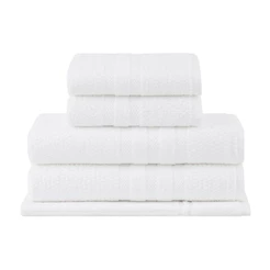 Jogo de Toalhas Buddemeyer Vanilla Extra Soft Banho Branco 5 peças